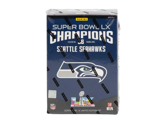 Panini 2025 NFL Superbowl LX Champions Set box