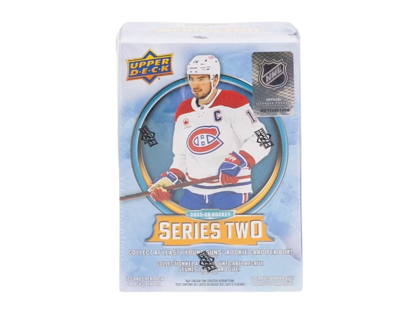 Upper Deck NHL 2025/26 Series Two Blaster Box