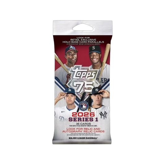 Topps MLB 2026 Series 1 Value Pack