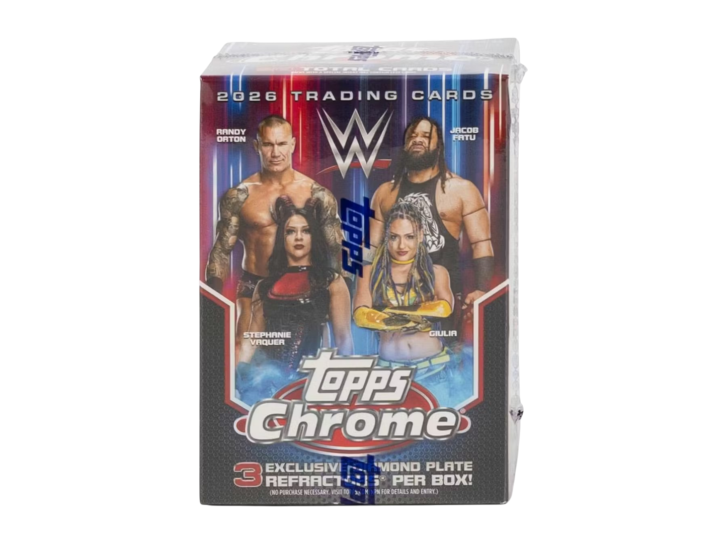 Topps Chrome WWE 2026 Blaster Box