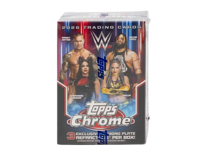 Topps Chrome WWE 2026 Blaster Box