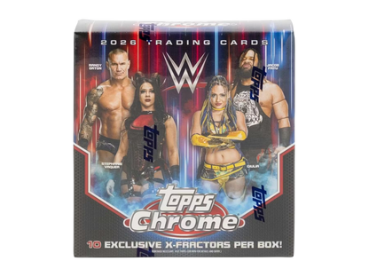 Topps Chrome WWE 2026 Mega Box