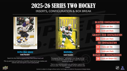 Upper Deck NHL 2025/26 Series Two Blaster Box